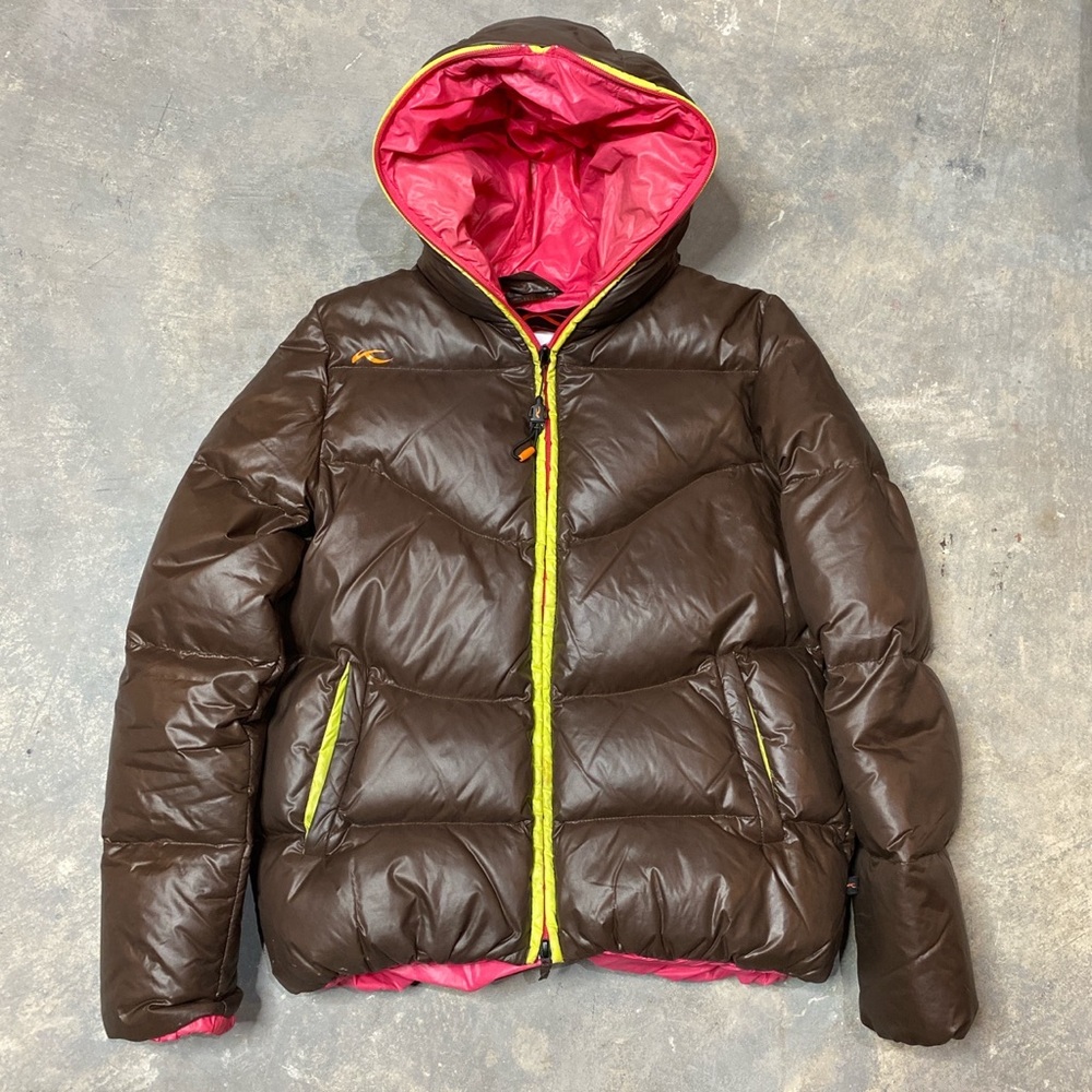 KJUS Spin Womens Puffer jacket Brown